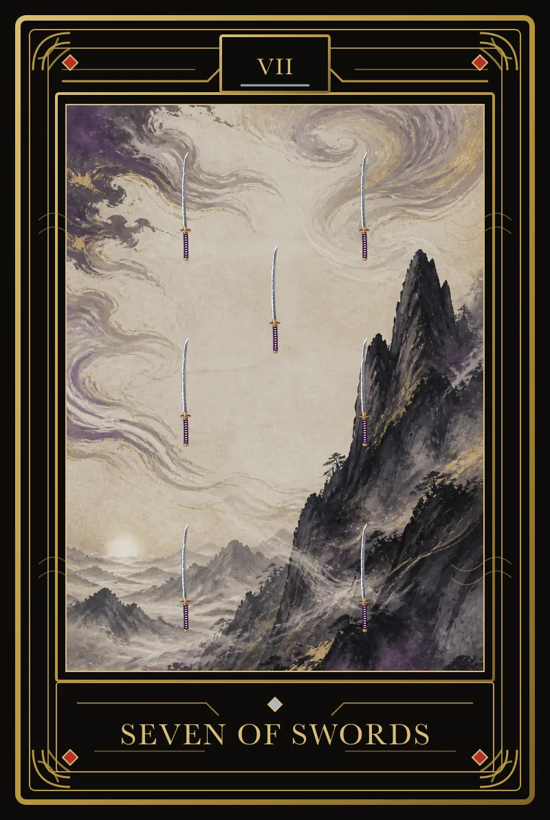 ソードの7 - Seven of Swords