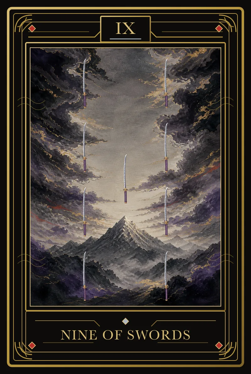 ソードの9 - Nine of Swords